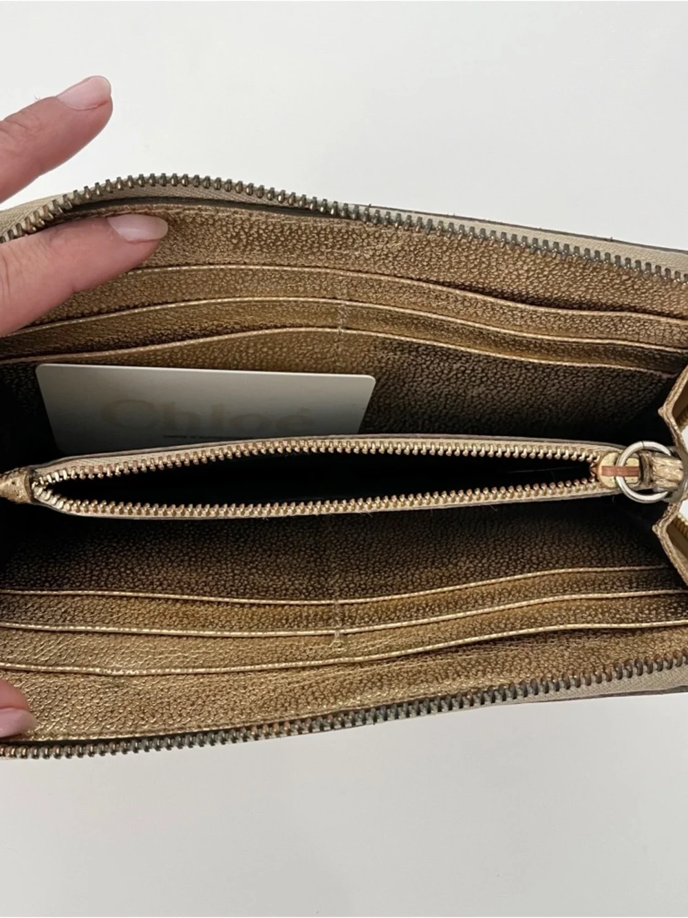 Vintage Chloé Zip Around Continental Wallet